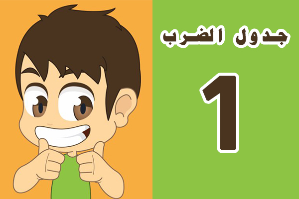 تعلم جدول الضرب 1